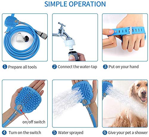 Dog Bathing Glove | Deep Clean | Mess-Free