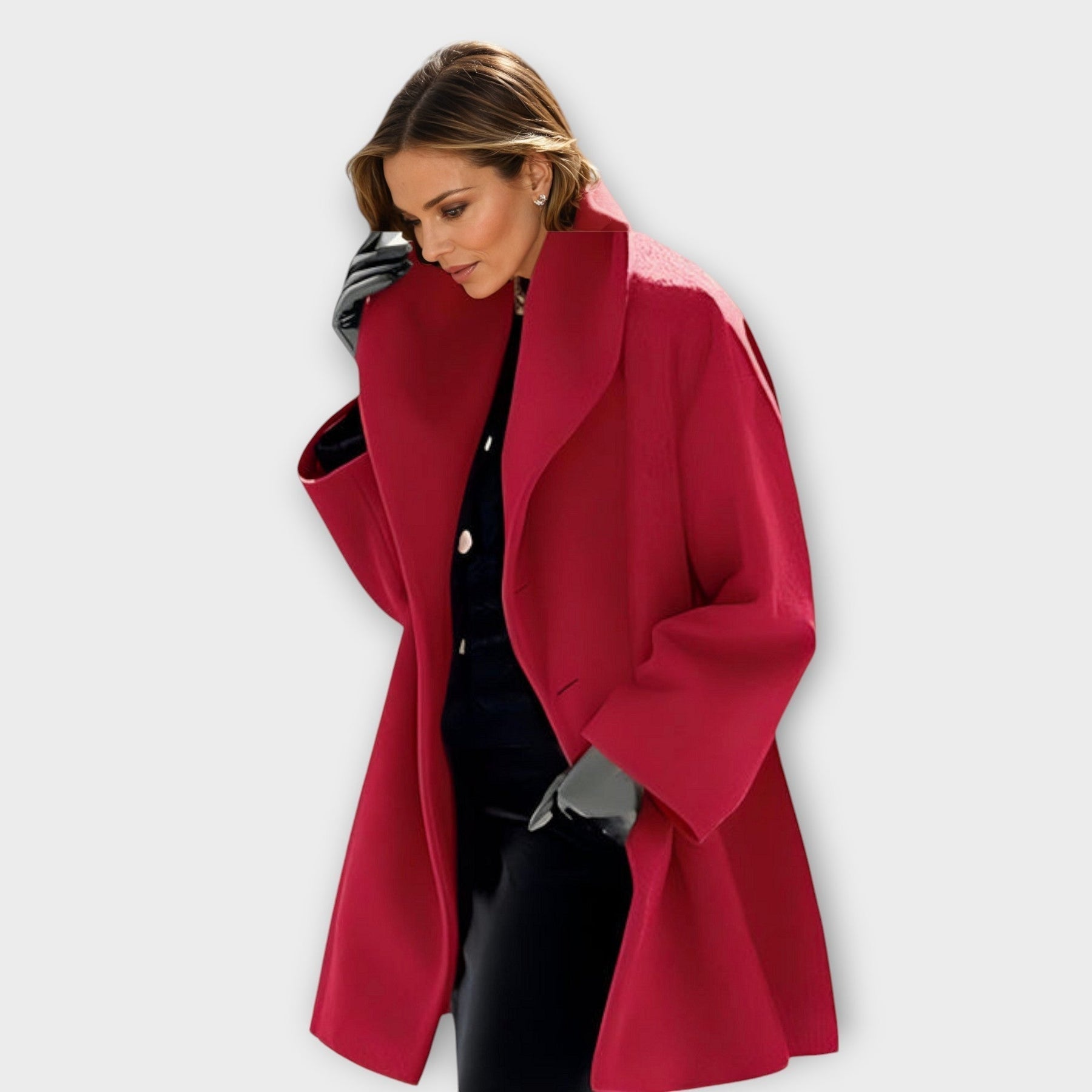 Valeria Windproof Wool Jacket