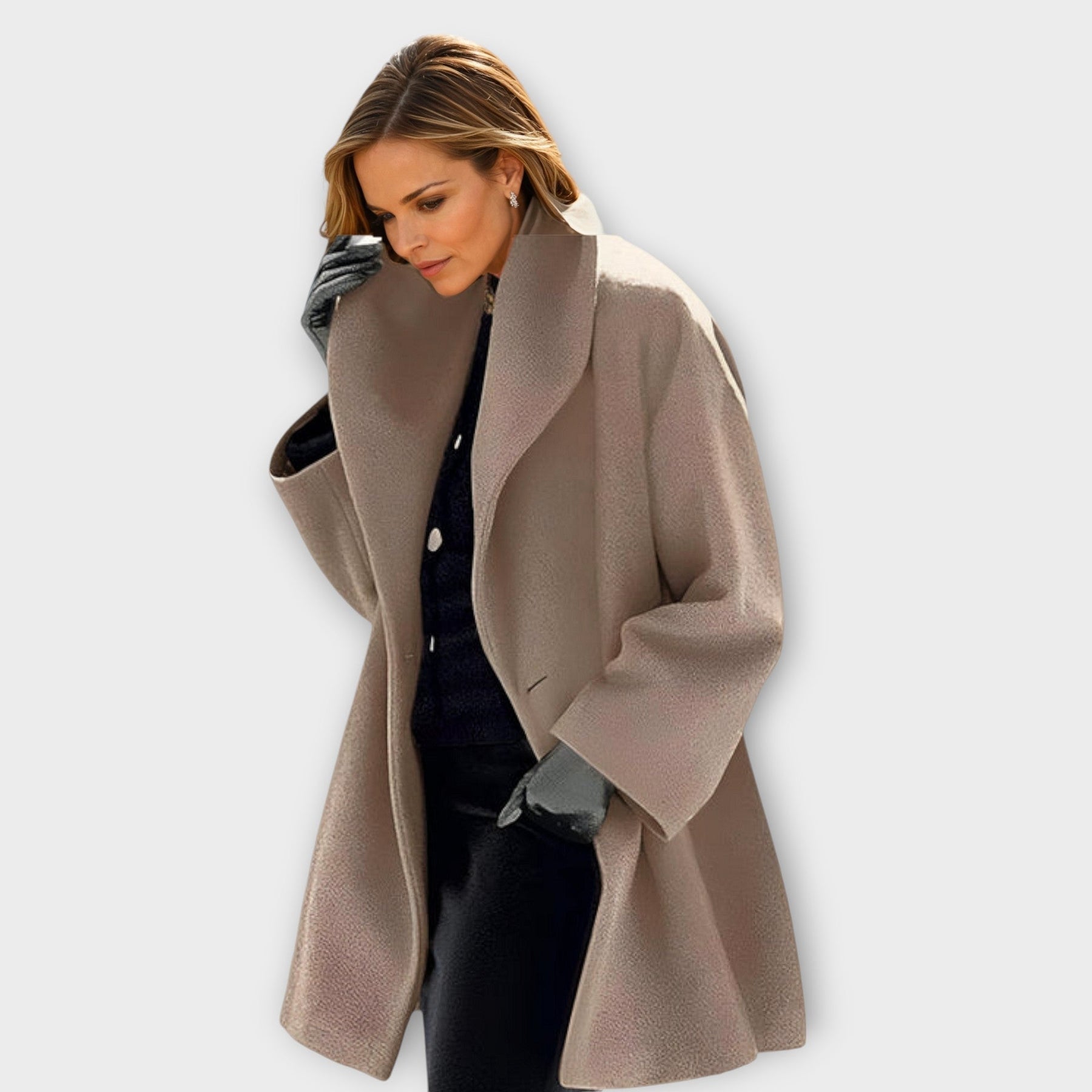 Valeria Windproof Wool Jacket