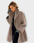 Valeria Windproof Wool Jacket